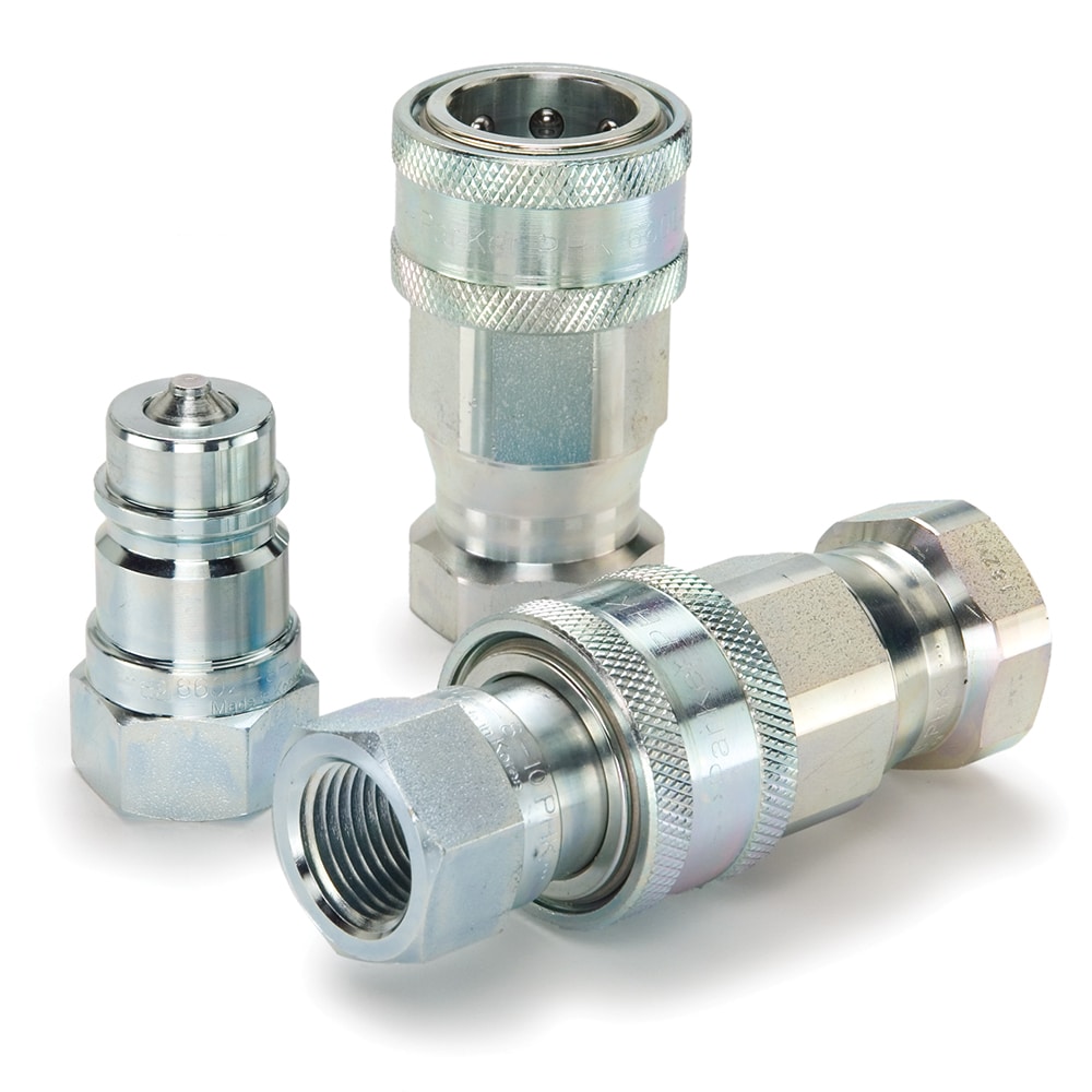 Parker Parker's hydraulic quick couplers and nipples are ideal for use