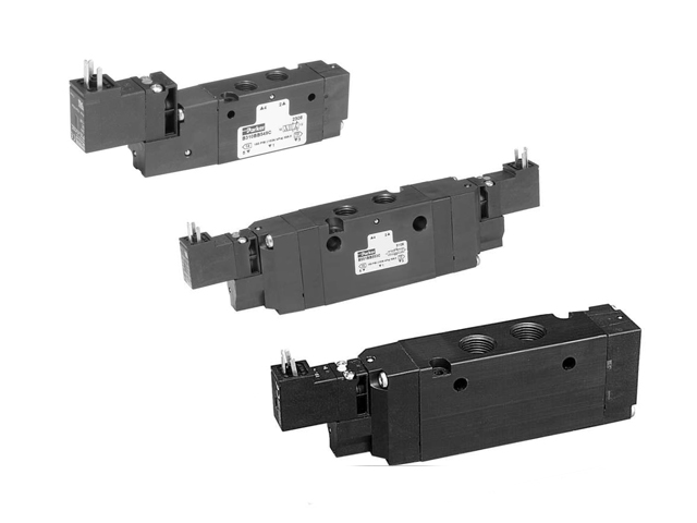 B562BB549C - B Series Double Solenoid 4-way 3-position Valve