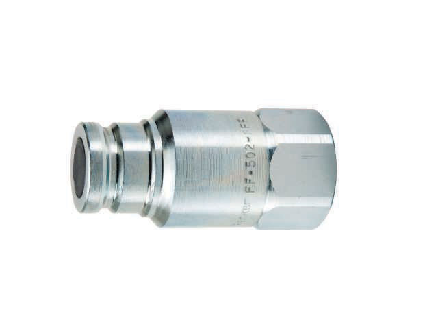 FF-372-8FO - FF Series Nipple - Female SAE | Hydradyne LLC