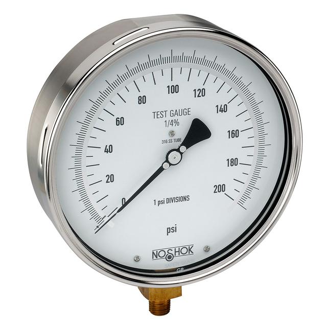 608002000psi NOSHOK 800 Series Precision Test Pressure Gauges