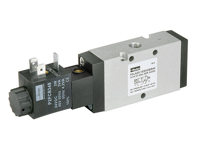 P2LBZ392ESNDBB49 - Viking Lite Series Single Solenoid 3-way 2