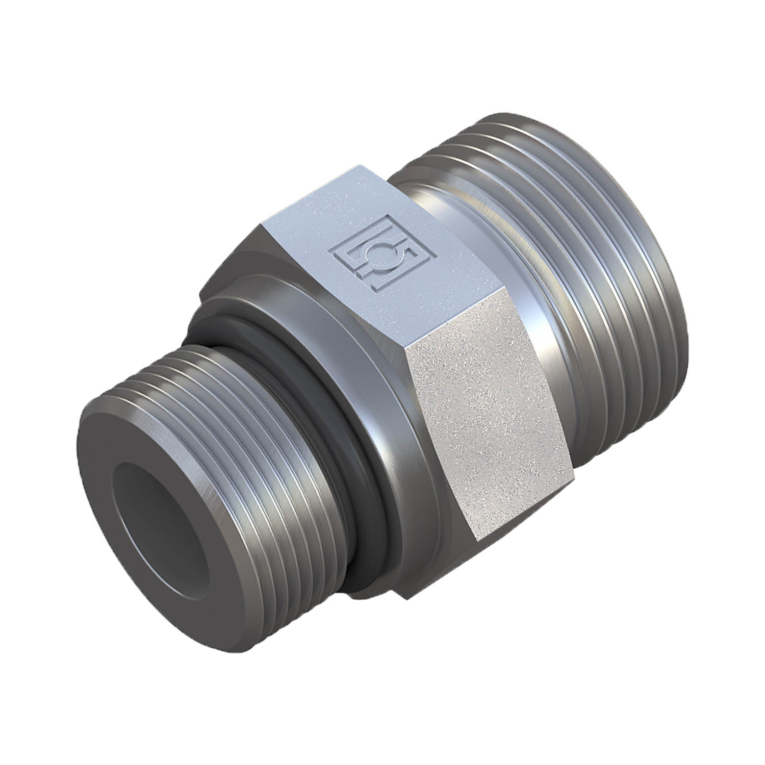 FI-GE-12L3/4U-B-W3 - Straight Male Stud Fitting Size / Type: 12L 3/4 ...