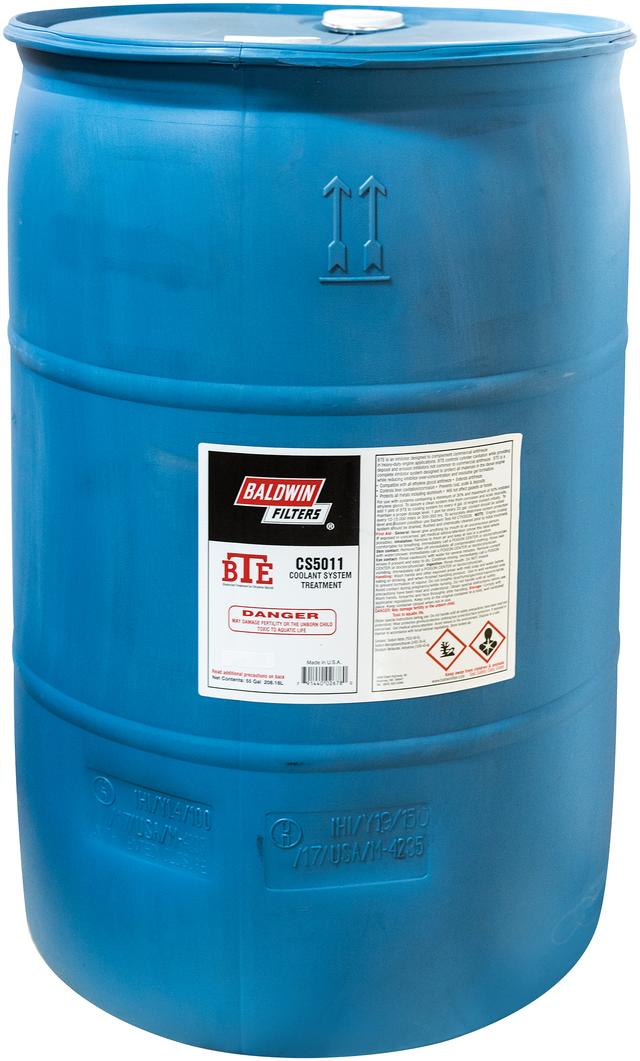 Baldwin CS5011 BTE Liquid Coolant Additive (55 Gallon No Return Plastic